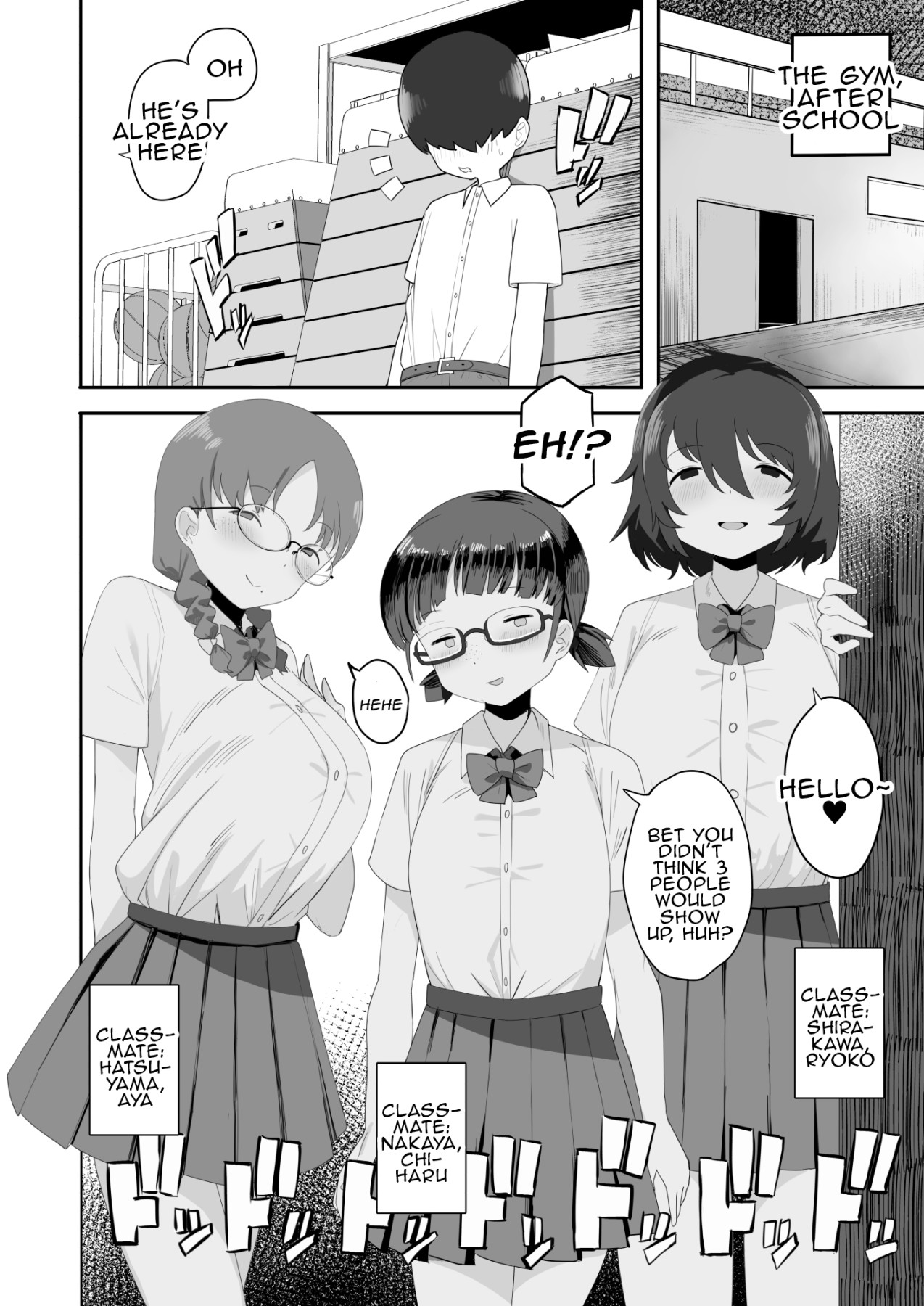 Hentai Manga Comic-I Was Attacked By Three Of My Plain Looking Classmates!-Read-5